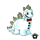 Awww this Snow Chomby is all dressed up!