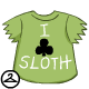 I Club Sloth Shirt