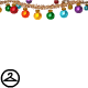 Colorful Holiday Ornament Garland