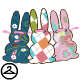 Patterned Cybunny Garland | Fundos, Roupas de Neopets e Enfeites