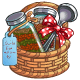 A wicker basket packed with dry soup mix, crisp crackers, and a touch of magic, thoughtfully prepared by the Soup Faerie herself! A wicker basket packed with dry soup mix, crisp crackers, and a touch of magic, thoughtfully prepared by the Soup Faerie herself!