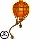 A balloon that looks like a Shenkuu lantern.