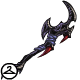 Darkness emanates from this sinister staff. If your Neopet is not painted Mutant, it will not be able to wear this item.