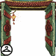 Wooden Shenkuu Doorway Frame