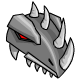 Scare off opponent while protecting your Grarrl with this feirce looking helmet!