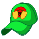 A cool green JubJub
cap.