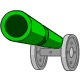 POW!! This cannon fires a bolt of coloured frost at an opponent... and has a chance of freezing them for one round!  Limited Use.  Only one freezing item can be equipped to your pet!