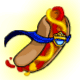 Lacking dinner?  Hot Dog of Justice to the rescue!