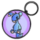 This plastic keyring features one
of the many cute Neopets on offer.  Try and collect the set!