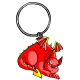 Red Skeith Keyring