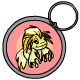 This plastic keyring features one of the many cute Neopets on offer.  Try and collect the set!!