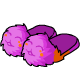 These slippers are only
available if you have a Purple Chia rare item code from Limited Too!
