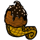 Lutari Chocolate Ice Cream Cone