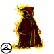 Within this cape is the fiery magic of one of the greatest and most dangerous curses known to Neopia. This is the 4th NC Collectible from the Curses & The Cursed series.