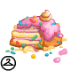 Have you cake and play with it too! This item is only wearable by Neopets painted Baby. If your Neopet is not painted Baby, it will not be able to wear this NC item.