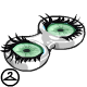 Dyeworks Green: Big Doll Eyes Contacts