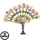 Colorful Floral Handheld Fan