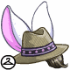 A simple wisp of hair, a hat, and of course, Cybunny ears. This NC Mall item was awarded for cultivating a negg with the Y16 Bloomin Neggs Planting Kit #4 - Tartan.