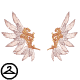 Take flight in these gold and ivory feathered wings. This was an NC prize for visiting the Altador from the Clouds during Altador Cup XVII.