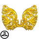 Despite being made entirely from solid gold, these flashy wings arent just for show. After a blessing was bestowed upon them by an air faerie, these golden wings were forever imbued with the gift of flight.