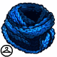 Midnight Blue Infinity Scarf