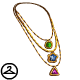 Those necklaces are made from the brightest of crystals to match the flowers of the garden! This NC item was awarded through Shenanigifts.