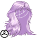 Dyeworks Lavender: Long Charming Grey Wig