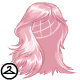 Dyeworks Pastel Pink: Long Charming Grey Wig