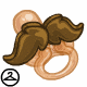 You can hardly tell there is a dummy behind that fun moustache! This item is only wearable by Neopets painted Baby. If your Neopet is not painted Baby, it will not be able to wear this NC item.