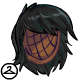 Mutant Stylish Jet Black Wig