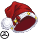 Oversized Baby Santa Hat