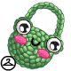 A darling crocheted purse to match the Quiggle Cap, perfect for hanging out in Neopia Central!
