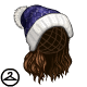 The wig and beanie will keep you nice and toasty for a walk in the snow!