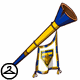 Now your Neopet can show their support for Lost Desert with this Lost Desert Team Vuvuzela! This was a NC prize for visiting the NC VIP Access Lobby during Altador Cup VII.