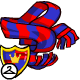 Now your Neopet can show their support for Meridell with this Meridell Team Scarf! This was a NC prize for visiting the NC VIP Access Lobby during Altador Cup VII.