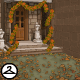 Premium Collectible: Autumn Cottage Background