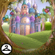 Wondrous Birthday Castle Background