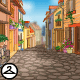 Cobbled Pathway Background