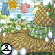 Cotton and Straw Dreamland Background