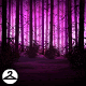 Dark Burning Forest Background