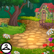 Faerie Garden Hideaway Background