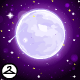 Dyeworks Violet: Full Moon Mystical Background