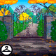 Garden Gate Background