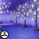 This grand hall holds the essence of winter starlight.