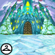 Wintery Palace Background