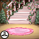 Dyeworks Pink: Holiday Staircase Background
