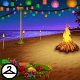 Beach Luau Background