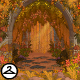 Dyeworks Orange: Mystical Forest Entryway Background