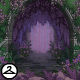 Dyeworks Purple: Mystical Forest Entryway Background