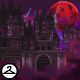 Nightmare Cloud Castle Background